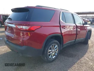 2020 Chevrolet Traverse LT Cloth z VIN 1GNERGKW0LJ253301, wystawiony jako IAAI lot #41942663 z przebiegiem Nie podano mil oraz . Historia ofert i sprzedaży dostępna na DreamBid. Obrazek 4.