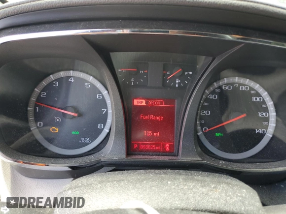 2015 GMC Terrain SLE z VIN 2GKALREK0F6436314, wystawiony jako Copart lot #55892335 z przebiegiem 93 025 mil mil oraz Szkoda całkowita • Salvage title. Historia ofert i sprzedaży dostępna na DreamBid. Obrazek 9.