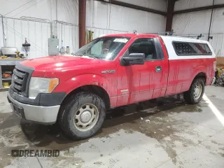 2012 Ford F-150 XL with VIN 1FTNF1CT4CKD70666, listed as a Copart auction lot 43207175 with 202,366 mi miles and Salvage title. Bid and sale history available at DreamBid. Image 1.