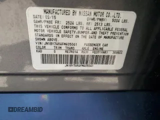 2015 Infiniti Q50 z VIN JN1BV7AR4FM405041, wystawiony jako Copart lot #57530615 z przebiegiem 95 664 mil mil oraz Szkoda całkowita • Salvage title. Historia ofert i sprzedaży dostępna na DreamBid. Obrazek 12.