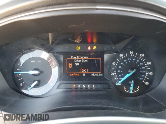 2017 Ford Fusion SE z VIN 3FA6P0H77HR413851, wystawiony jako Copart lot #51806965 z przebiegiem 98 269 mil mil oraz Szkoda całkowita • Salvage title. Historia ofert i sprzedaży dostępna na DreamBid. Obrazek 9.