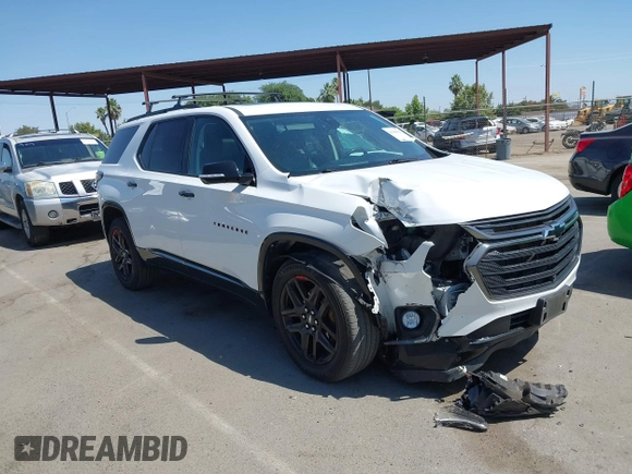 2020 Chevrolet Traverse Premier with VIN 1GNERKKW0LJ242236, listed as a IAAI auction lot 42588362 with 78,058 mi miles and . Bid and sale history available at DreamBid. Image 1.