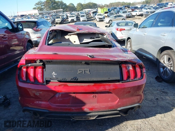 2021 Ford Mustang EcoBoost with VIN 1FA6P8TH5M5133065, listed as a IAAI auction lot 41163036 with 39,136 mi miles. Bid and sale history available at carsss.com. Image 16.