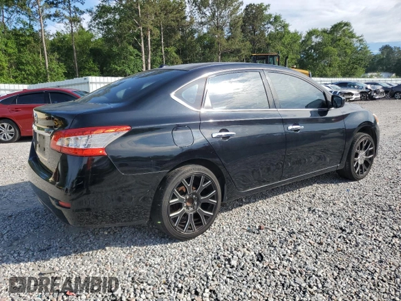 2015 Nissan Sentra SR with VIN 3N1AB7AP3FL648675, listed as a Copart auction lot 55819455 with 133,937 mi miles and Clean Title. Bid and sale history available at DreamBid. Image 3.