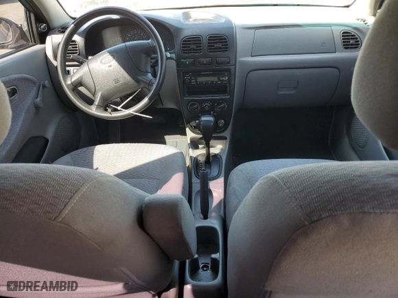 2002 Kia Rio with VIN KNADC123X26125297, listed as a Copart auction lot 74368764 with 72,025 mi miles and Salvage Title. Bid and sale history available at carsss.com. Image 8.