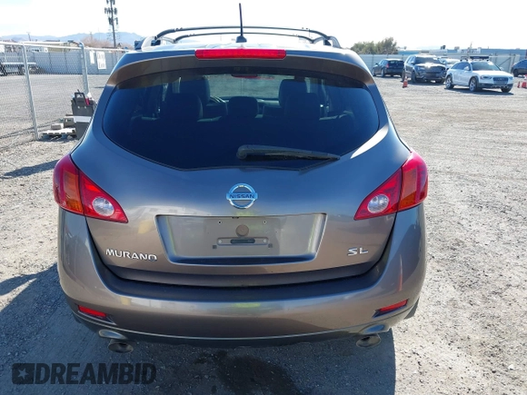 2009 Nissan Murano SL with VIN JN8AZ18UX9W008872, listed as a IAAI auction lot 41389435 with 150,488 mi miles. Bid and sale history available at carsss.com. Image 16.