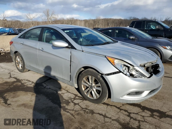 2011 Hyundai Sonata GLS with VIN 5NPEB4AC1BH245668, listed as a Copart auction lot 43205705 with 189,547 mi miles and Non Repairable. Bid and sale history available at DreamBid. Image 4.