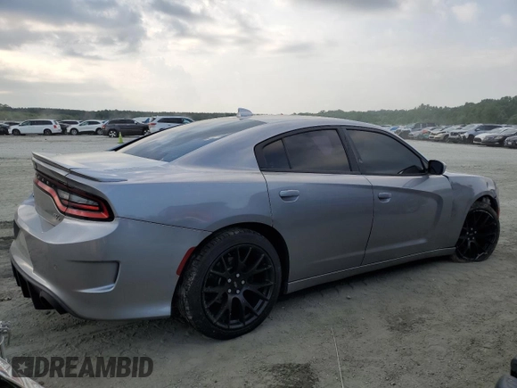 2018 Dodge Charger R/T with VIN 2C3CDXCT6JH234550, listed as a Copart auction lot 57175385 with 68,364 mi miles and Salvage title. Bid and sale history available at DreamBid. Image 3.