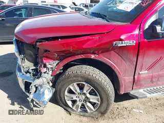 2017 Ford F-150 XL with VIN 1FTEW1CG1HKD07485, listed as a IAAI auction lot 41140015 with 129,555 mi miles. Bid and sale history available at carsss.com. Image 6.