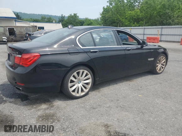 2012 BMW 7 Series with VIN WBAKX6C52CC197154, listed as a Copart auction lot 59897855 with 114,279 mi miles and Clean title. Bid and sale history available at DreamBid. Image 3.