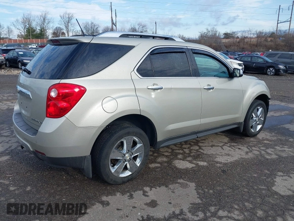 2013 Chevrolet Equinox LTZ with VIN 2GNALFEK6D6283520, listed as a IAAI auction lot 41781484 with 203,502 mi miles. Bid and sale history available at carsss.com. Image 4.