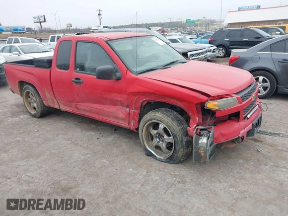 2004 Chevrolet Colorado LS ZQ8 with VIN 1GCCS196348188427, listed as a IAAI auction lot 41493119 with 121,487 mi miles. Bid and sale history available at carsss.com. Image 1.