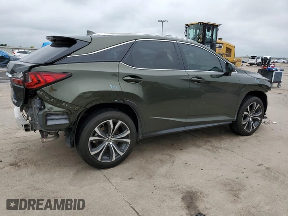 2020 Lexus RX with VIN 2T2HZMAA8LC162200, listed as a Copart auction lot 53564075 with 44,294 mi miles and Salvage Title. Bid and sale history available at carsss.com. Image 3.