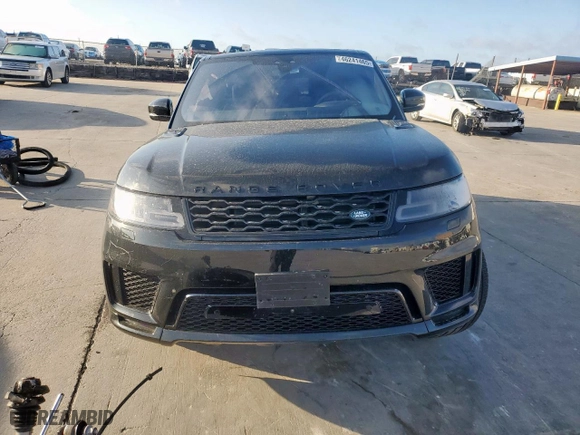 2020 Land Rover Range Rover Sport HST with VIN SALWS2RU1LA746485, listed as a Copart auction lot 46241465 with 26,862 mi miles and Salvage Title. Bid and sale history available at carsss.com. Image 5.