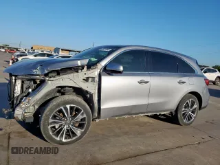 2020 Acura MDX Technology with VIN 5J8YD3H53LL005531, listed as a Copart auction lot 65921895 with 22,525 mi miles and Salvage title. Bid and sale history available at DreamBid. Image 1.