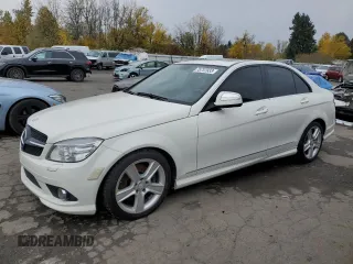 2009 Mercedes-Benz C-Class 3.0L Sport with VIN WDDGF81X19F282026, listed as a Copart auction lot 75737933 with 147,730 mi miles and Salvage Title. Bid and sale history available at carsss.com. Image 1.