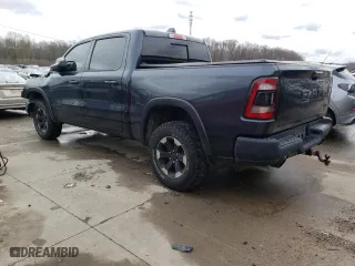 2019 Ram 1500 Sport with VIN 1C6SRFLT7KN722019, listed as a Copart auction lot 85299674 with 67,423 mi miles and Salvage Title. Bid and sale history available at carsss.com. Image 2.