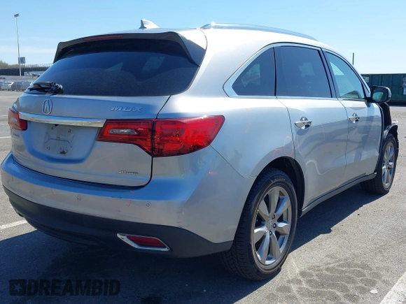 2016 Acura MDX Advance with VIN 5FRYD4H93GB017869, listed as a IAAI auction lot 42051670 with 147,247 mi miles and . Bid and sale history available at carsss.com. Image 4.