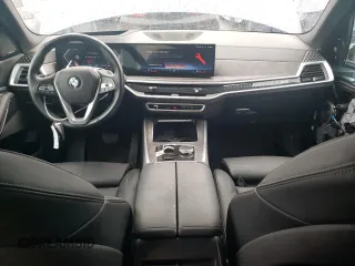2024 BMW X5 xDrive40i with VIN 5UX23EU02R9T63818, listed as a Copart auction lot 60195525 with 26,773 mi miles and Salvage title. Bid and sale history available at DreamBid. Image 8.