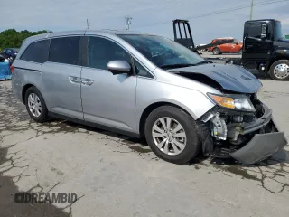 2016 Honda Odyssey EX-L with VIN 5FNRL5H66GB132308, listed as a Copart auction lot 55299495 with 143,174 mi miles and Salvage Title. Bid and sale history available at DreamBid. Image 4.