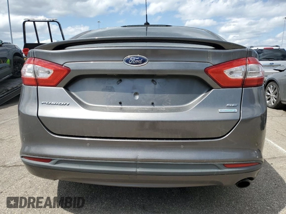 2013 Ford Fusion SE with VIN 3FA6P0HR7DR377218, listed as a Copart auction lot 53794845 with 206,062 mi miles and Salvage Title. Bid and sale history available at carsss.com. Image 6.