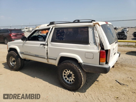 2001 Jeep Grand Cherokee with VIN 1J4FT47S21L596528, listed as a Copart auction lot 68641764 with Not provided miles and Salvage title. Bid and sale history available at DreamBid. Image 2.