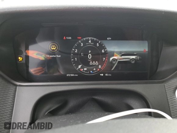 2019 Land Rover Range Rover Velar R-Dynamic SE with VIN SALYL2FV6KA207863, listed as a Copart auction lot 43774575 with 72,184 mi miles and Salvage title. Bid and sale history available at DreamBid. Image 9.
