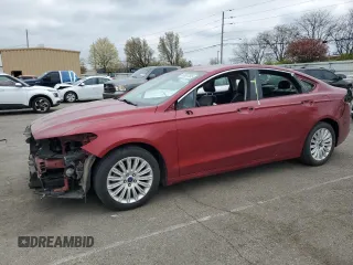 2016 Ford Fusion SE Hybrid with VIN 3FA6P0LU8GR184754, listed as a Copart auction lot 52637595 with 137,313 mi miles and Salvage Title. Bid and sale history available at carsss.com. Image 1.