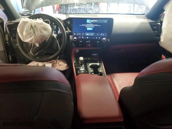 2024 Lexus NX with VIN JTJHKCEZXR5011784, listed as a Copart auction lot 46218815 with 5,516 mi miles and Salvage Title. Bid and sale history available at carsss.com. Image 8.