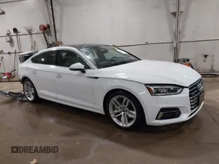 2019 Audi A5 Sportback Premium Plus with VIN WAUBNCF53KA035933, listed as a IAAI auction lot 41849864 with 69,982 mi miles and . Bid and sale history available at DreamBid. Image 1.