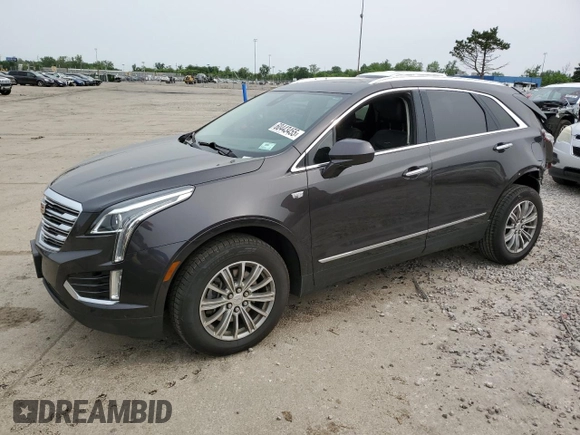 2017 Cadillac XT5 Luxury FWD with VIN 1GYKNBRS2HZ286297, listed as a Copart auction lot 60443455 with 82,505 mi miles and Clean title. Bid and sale history available at DreamBid. Image 1.