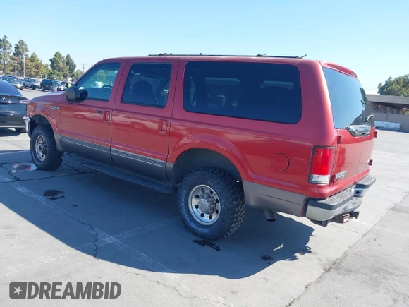 2001 Ford Excursion XLT z VIN 1FMNU41S11EB32749, wystawiony jako IAAI lot #42677214 z przebiegiem 178 624 mil mil oraz . Historia ofert i sprzedaży dostępna na DreamBid. Obrazek 3.