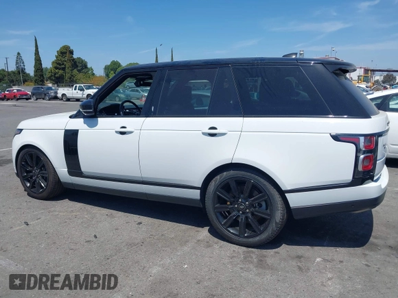 2021 Land Rover Range Rover Westminster z VIN SALGS2RUXMA446580, wystawiony jako IAAI lot #42093231 z przebiegiem 45 416 mil mil oraz . Historia ofert i sprzedaży dostępna na DreamBid. Obrazek 14.