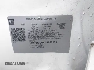 2023 Chevrolet Bolt EV 2LT with VIN 1G1FX6S0XP4183330, listed as a IAAI auction lot 42151483 with 66,179 mi miles and . Bid and sale history available at DreamBid. Image 9.