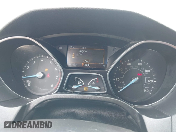 2018 Ford Focus SE with VIN 1FADP3F29JL223389, listed as a IAAI auction lot 42127707 with 87,145 mi miles and . Bid and sale history available at DreamBid. Image 7.