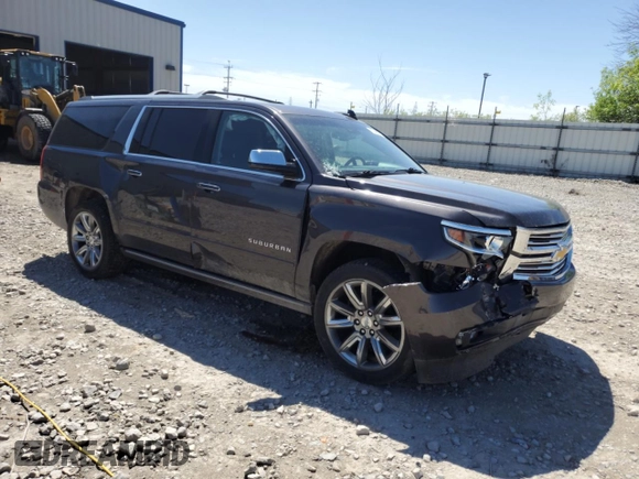 2018 Chevrolet Suburban Premier z VIN 1GNSKJKC5JR187207, wystawiony jako Copart lot #57348895 z przebiegiem 171 712 mil mil oraz Nie do naprawy • Non repairable. Historia ofert i sprzedaży dostępna na DreamBid. Obrazek 4.