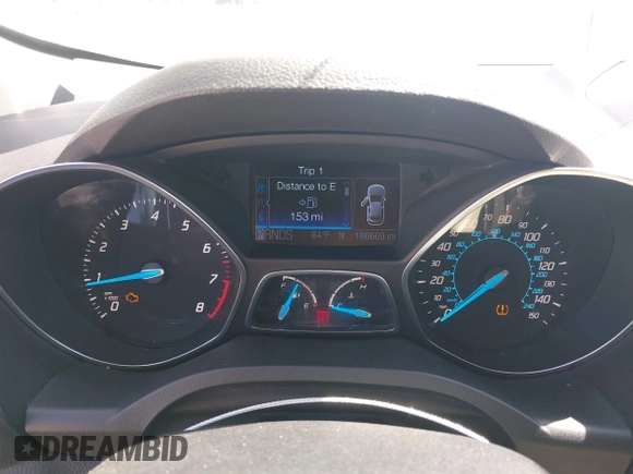 2013 Ford Escape SEL with VIN 1FMCU9H91DUA14749, listed as a IAAI auction lot 42039685 with 186,669 mi miles. Bid and sale history available at carsss.com. Image 7.