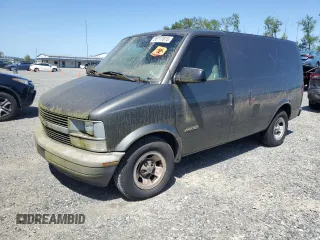 2002 Chevrolet Astro Cargo z VIN 1GCDM19X42B129149, wystawiony jako Copart lot #58717615 z przebiegiem 173 602 mil mil oraz Szkoda całkowita • Salvage title. Historia ofert i sprzedaży dostępna na DreamBid. Obrazek 1.
