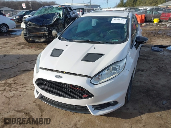 2016 Ford Fiesta ST with VIN 3FADP4GX9GM162598, listed as a IAAI auction lot 41446238 with 71,686 mi miles. Bid and sale history available at carsss.com. Image 17.
