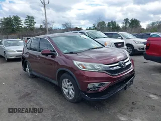 2015 Honda CR-V EX with VIN 2HKRM4H50FH649604, listed as a IAAI auction lot 41877999 with 76,196 mi miles and . Bid and sale history available at carsss.com. Image 1.