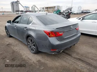 2013 Lexus GS 350 with VIN JTHCE1BL7D5014898, listed as a IAAI auction lot 41656269 with 102,275 mi miles. Bid and sale history available at carsss.com. Image 3.