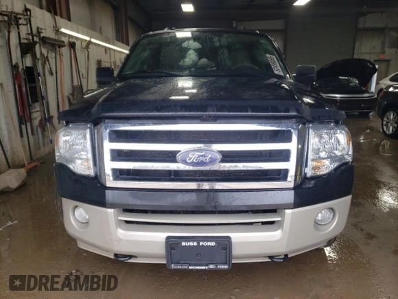 2010 Ford Expedition Eddie Bauer with VIN 1FMJU1J55AEB59198, listed as a Copart auction lot 52499065 with 130,865 mi miles and Salvage title. Bid and sale history available at DreamBid. Image 5.