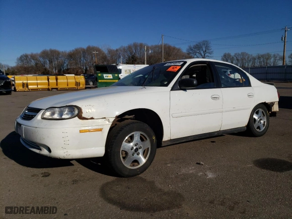 2003 Chevrolet Malibu with VIN 1G1ND52J43M737852, listed as a Copart auction lot 42614825 with 98,748 mi miles and Salvage Title. Bid and sale history available at carsss.com. Image 1.
