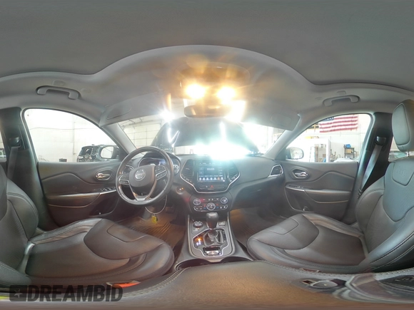 2020 Jeep Cherokee Limited z VIN 1C4PJMDN3LD541436, wystawiony jako Copart lot #60062575 z przebiegiem 51 621 mil mil oraz Szkoda całkowita • Salvage title. Historia ofert i sprzedaży dostępna na DreamBid. Obrazek 15.