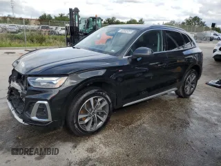 2024 Audi Q5 S line Premium Plus z VIN WA1EAAFY2R2021529, wystawiony jako Copart lot #59534845 z przebiegiem 35 327 mil mil oraz Czysty tytuł • Clean title. Historia ofert i sprzedaży dostępna na DreamBid. Obrazek 1.