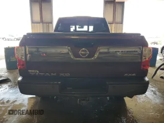 2016 Nissan Titan Platinum Reserve with VIN 1N6BA1F45GN507363, listed as a Copart auction lot 53625635 with 95,450 mi miles and Salvage title. Bid and sale history available at DreamBid. Image 6.