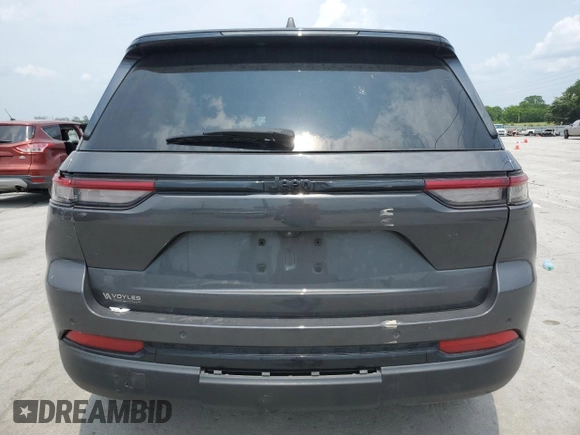 2022 Jeep Grand Cherokee Altitude with VIN 1C4RJGAG3N8630631, listed as a Copart auction lot 59544235 with 23,655 mi miles and Salvage title. Bid and sale history available at DreamBid. Image 6.