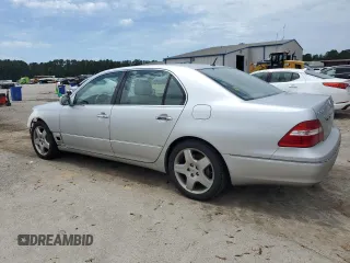 2005 Lexus LS 430 z VIN JTHBN36F555026755, wystawiony jako Copart lot #57506265 z przebiegiem 298 498 mil mil oraz Szkoda całkowita • Salvage title. Historia ofert i sprzedaży dostępna na DreamBid. Obrazek 2.