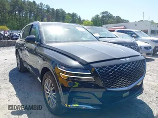 2024 Genesis GV80 with VIN KMUHBDSB3RU174036, listed as a IAAI auction lot 41992632 with 40,352 mi miles and . Bid and sale history available at DreamBid. Image 1.