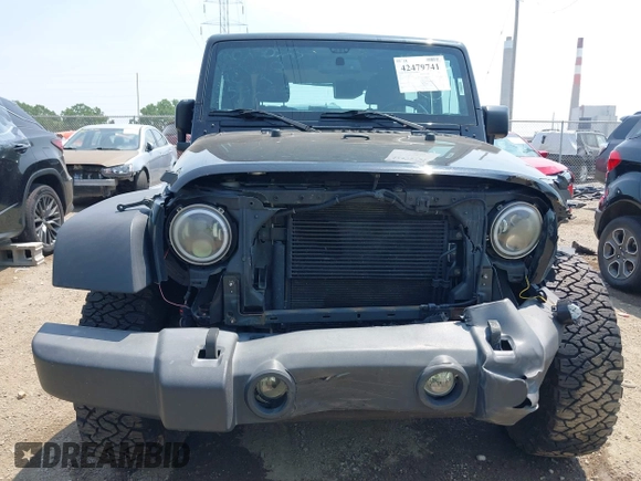 2017 Jeep Wrangler Sport with VIN 1C4AJWAG8HL559225, listed as a IAAI auction lot 42479741 with 129,933 mi miles and . Bid and sale history available at DreamBid. Image 12.
